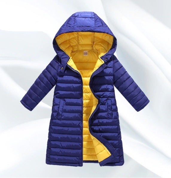 Mädchen-Winterjacke J2500 blau 5