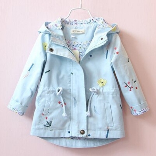 Mädchenjacke L1875 hellblau 5