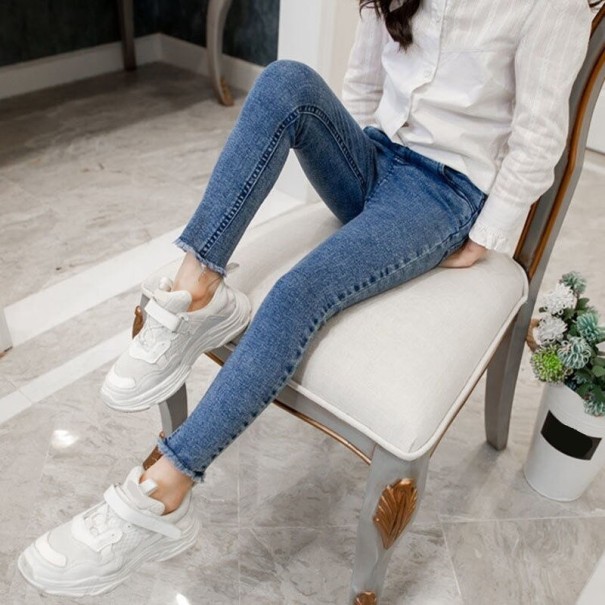 Mädchenjeans L2149 blau 4