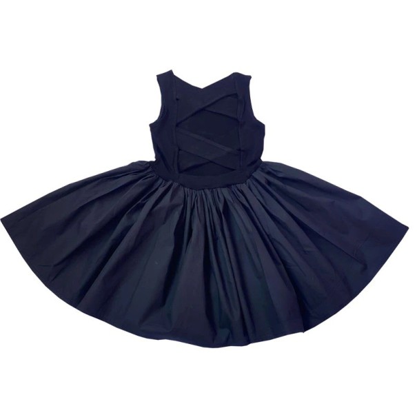 Mädchenkleid N110 schwarz 5