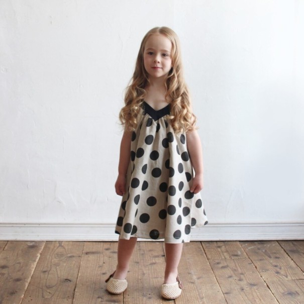 Mädchenkleid N124 6 B