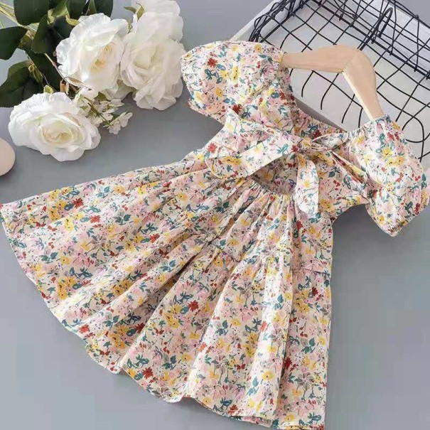Mädchenkleid N202 rosa 9-12 Monate
