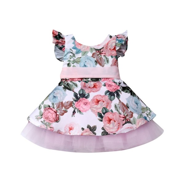 Mädchenkleid N228 12-18 Monate