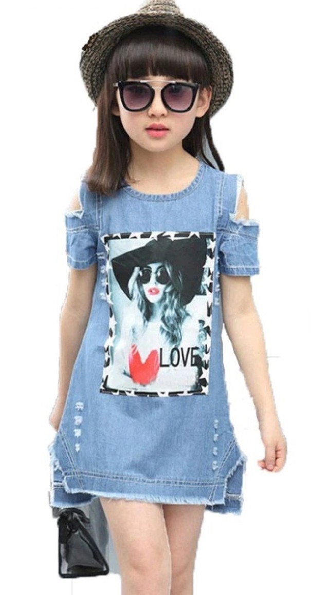 Mädchenkleid N237 5