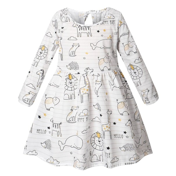 Mädchenkleid N348 6 B