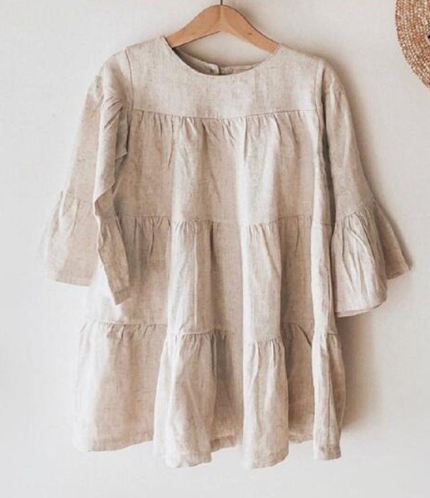 Mädchenkleid N390 4