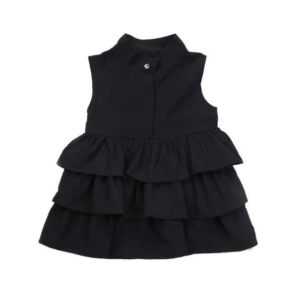 Mädchenkleid N393 schwarz 5