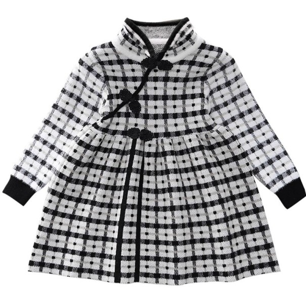 Mädchenkleid N550 schwarz 6