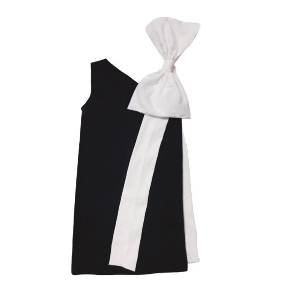Mädchenkleid N609 schwarz 8