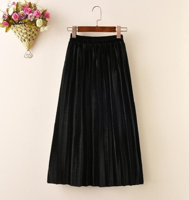 Mädchenrock L1063 schwarz 6