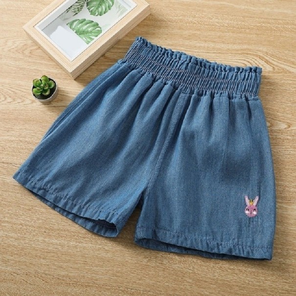 Mädchenshorts N668 dunkelblau 4 B