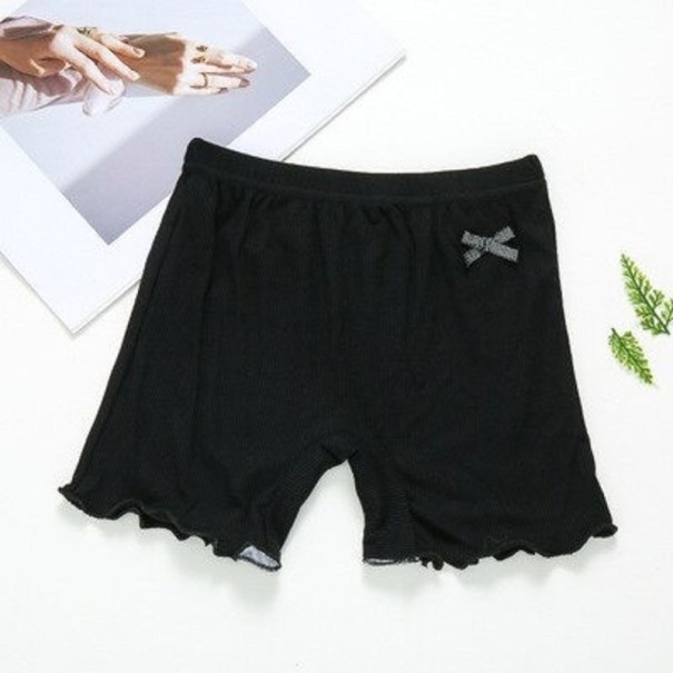 Mädchenshorts N688 schwarz 2