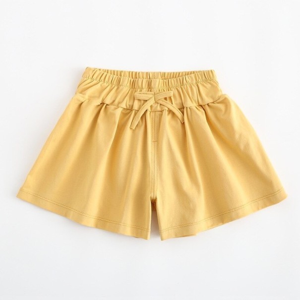 Mädchenshorts N691 gelb 6