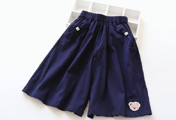 Mädchenshorts N699 dunkelblau 8