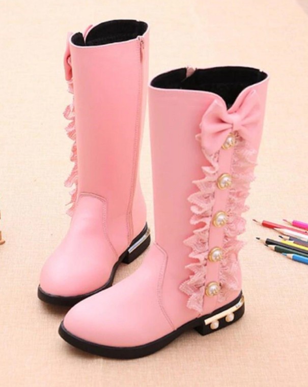 Mädchenstiefel rosa 29,5