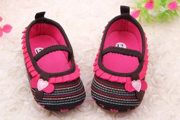 Madison Ballerina-Schuhe für Mädchen dunkelbraun 6-9 Monate