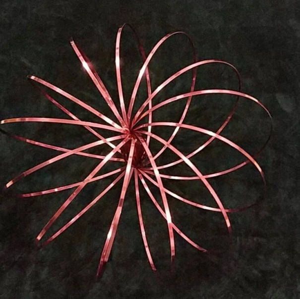Magisk antistress-spiral rød