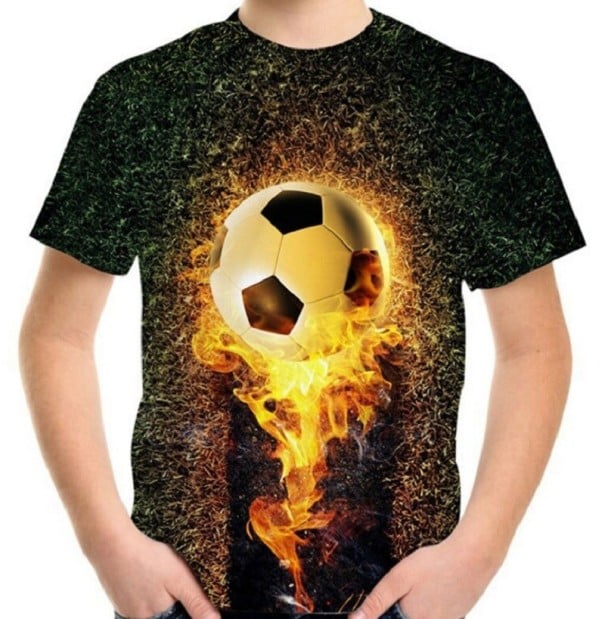 Maglietta da bambino con pallone 8 H