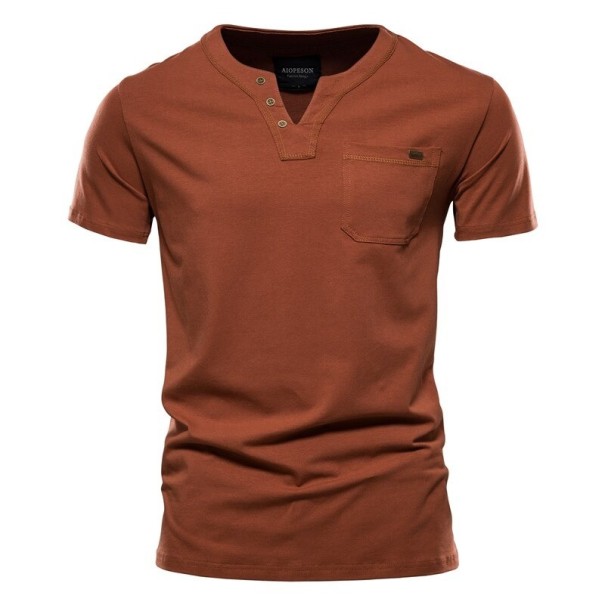 Maglietta da Uomo T2045 marrone XS