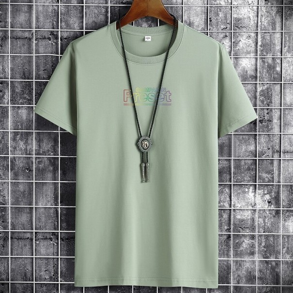 Maglietta da Uomo T2367 verde militare L