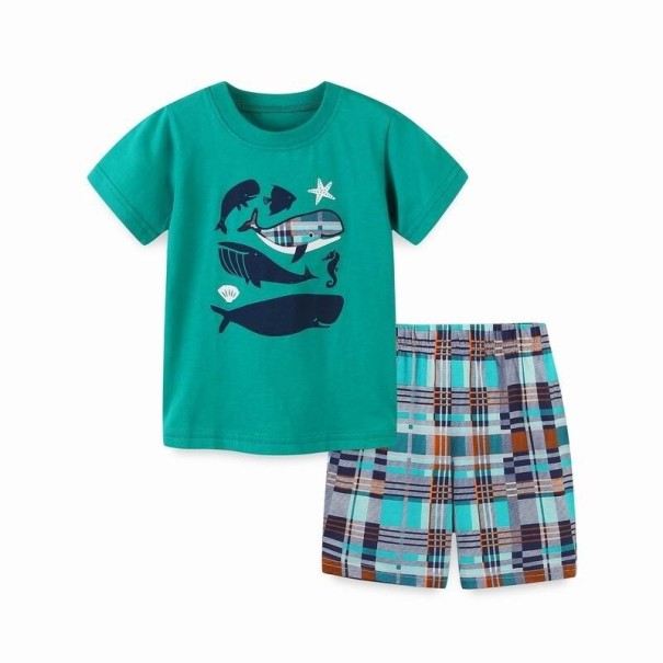 Maglietta e pantaloni corti per bambini L1698 5 H