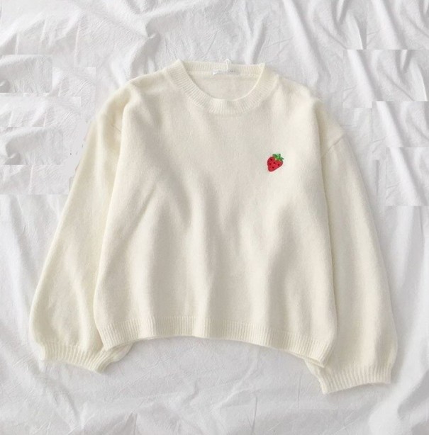 Maglione da Donna G349 crema