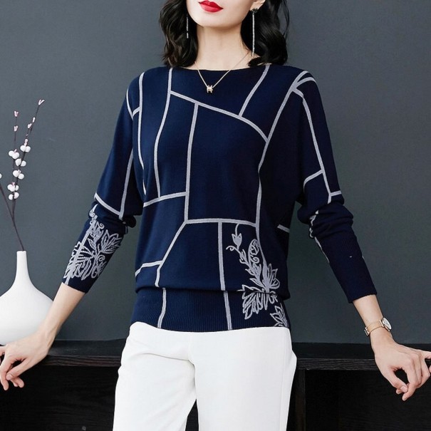 Maglione Donna A2180 blu scuro XL