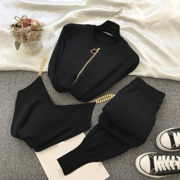 Maglione, top e pantaloni nero