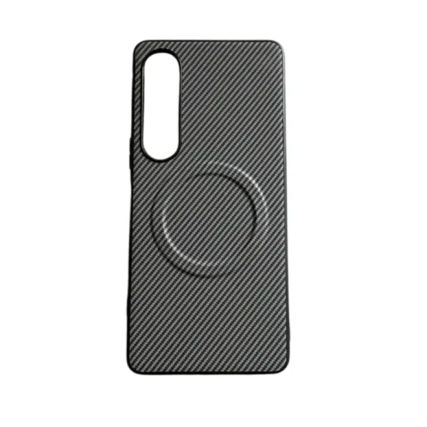 Magneettinen kotelo Sony Xperia 10 V:lle Suojaava kansi Naarmuuntumaton Liukumaton muotoilu Tukee latausta harmaa