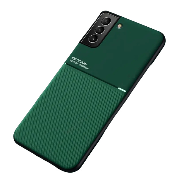 Mágneses védőburkolat Samsung A54 5G-hez zöld