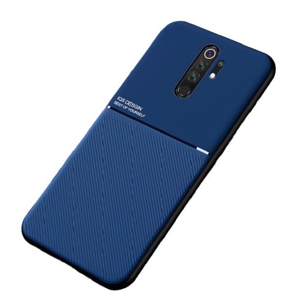 Mágneses védőburkolat Xiaomi Mi 9 Lite telefonhoz sötétkék