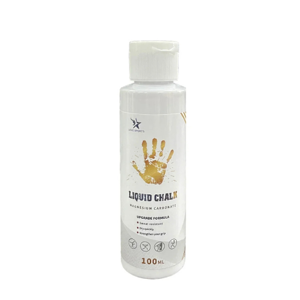 Magnésio líquido 100 ml Contra escorregamentos para levantamento de pesos, escalada, crossfit e fitness Magnésio desportivo branco para as mãos 1