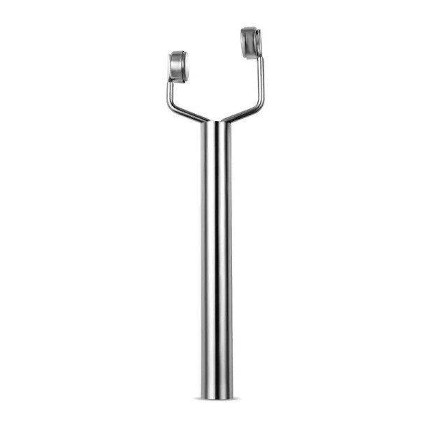 Magnet multifuncțional pentru unghii 3 în 1 Magnet puternic de 15 x 4 cm Magnet cu efect de ochi de pisică pentru ocul cu gel Instrument de artă a unghiilor Modele creative Decorare manichiură argint