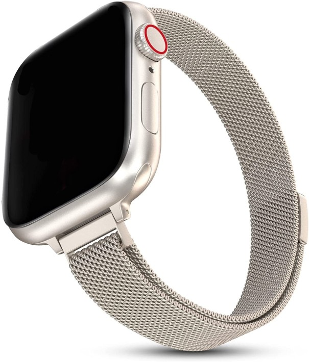 Magnetarmband für Apple Watch 42 mm / 44 mm / 45 mm A4012 creme