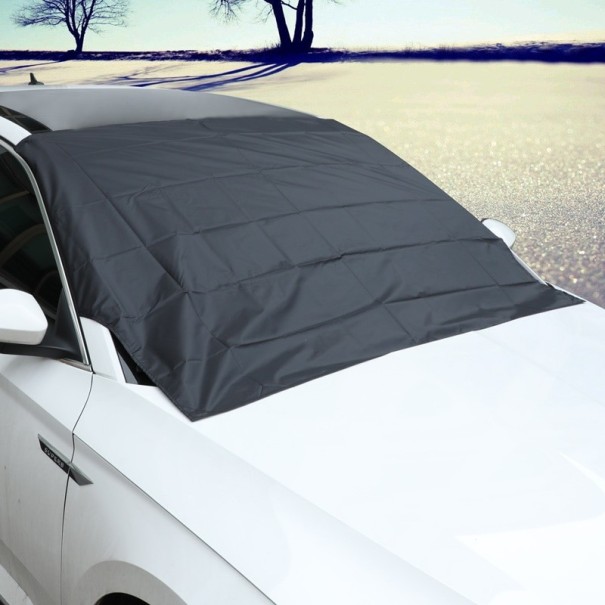 Magnetic Windscreen Cover Against Frost and Sun 1