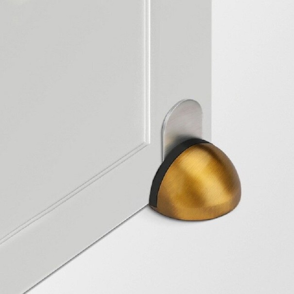 Magnetická dverná zarážka P3733 okrová