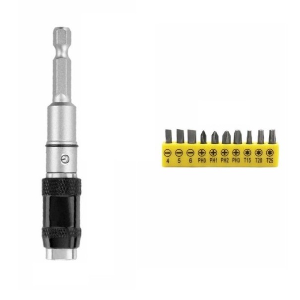 Magnetický držák 1/4 " s otočným kloubem 4 Magnetický držák 1/4 " s otočným kloubem 4