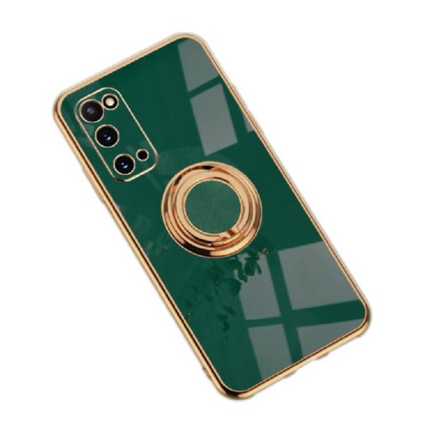 Magnetický kryt pro Samsung Galaxy S20 FE tmavě zelená
