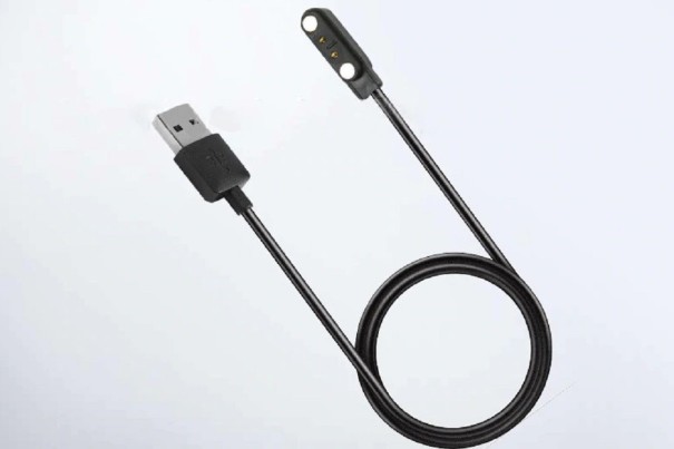 Magnetický nabíjací USB kábel pre Smart Watch 2 pin 60 cm 1