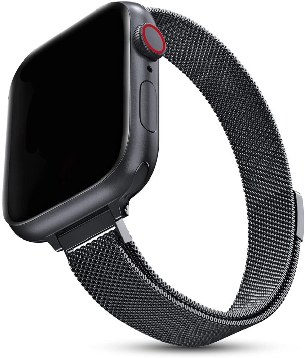 Magnetický remienok pre Apple Watch 42 mm / 44 mm / 45 mm A4012 tmavo sivá