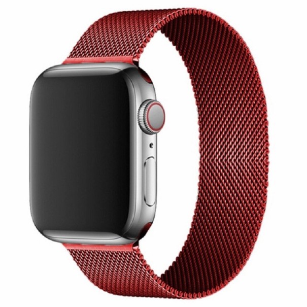 Magnetický řemínek pro Apple Watch 42 mm / 44 mm / 45 mm červená