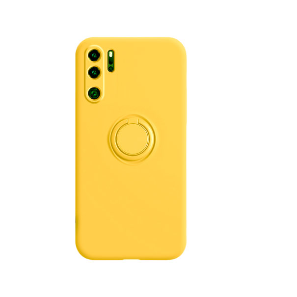 Magnetický silikónový kryt na Honor 20 Pro žltá
