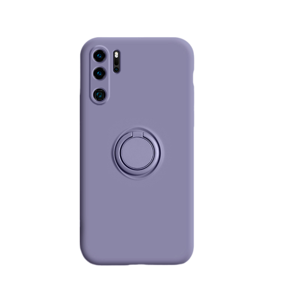 Magnetický silikónový kryt na Huawei P30 Pro levanduľová