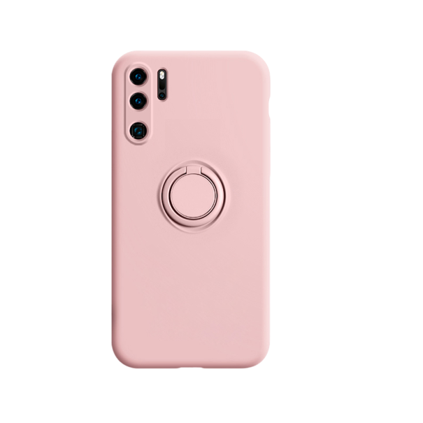 Magnetický silikonový kryt na Huawei P30 světle růžová