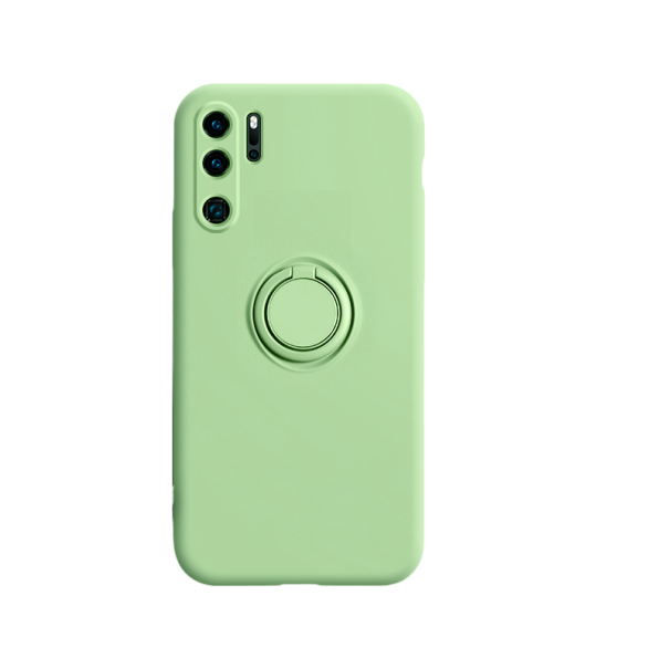 Magnetický silikonový kryt na Huawei P40 Pro světle zelená