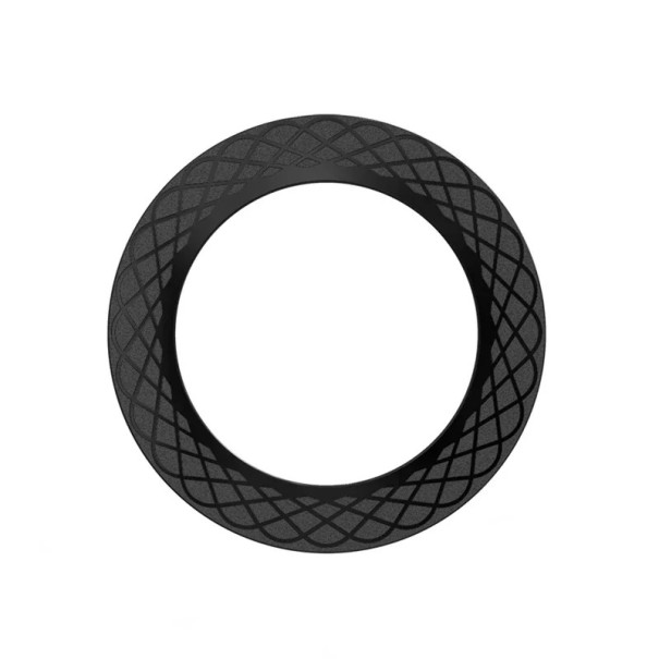 Magnetikus kerek telefon tartó Univerzális mágneses rögzítő iPhone 12-től 14-ig és Xiaomi Stabil telefon tartó fekete