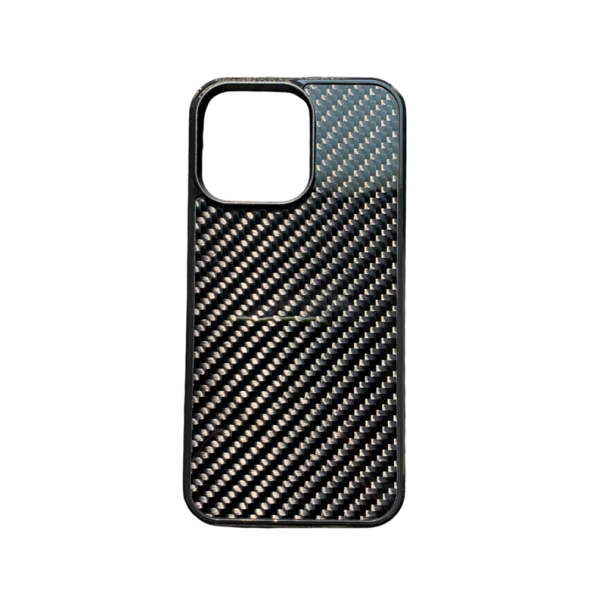 Magnetikus tok iPhone 17 Pro Max 6,9" Igazi 3K szénszál Ultrakönnyű védőtok Luxus szénszálas dizájn 1