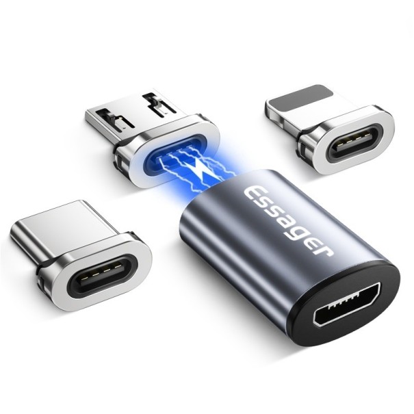 Magnetische adapter naar Micro USB K8
