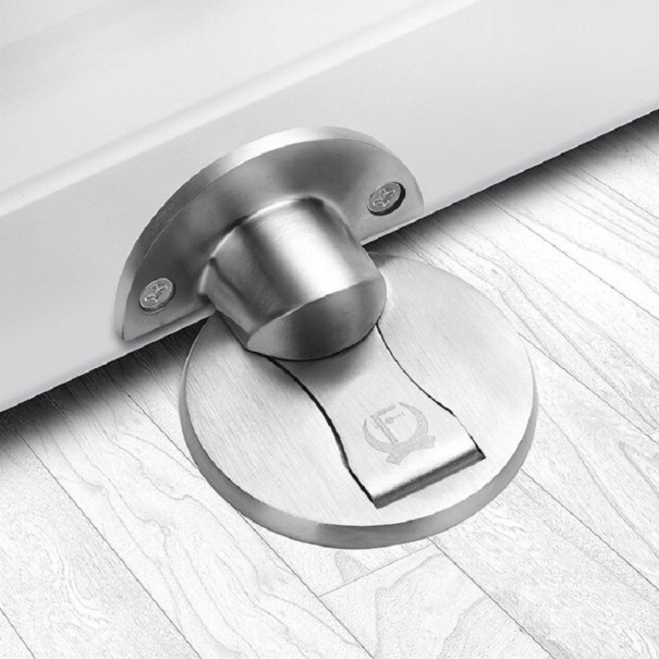 Magnetische deurstop P3727 zilver