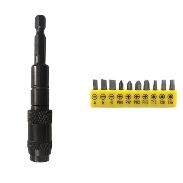 Magnetische houder 1/4&quot; met draaikoppeling 1
